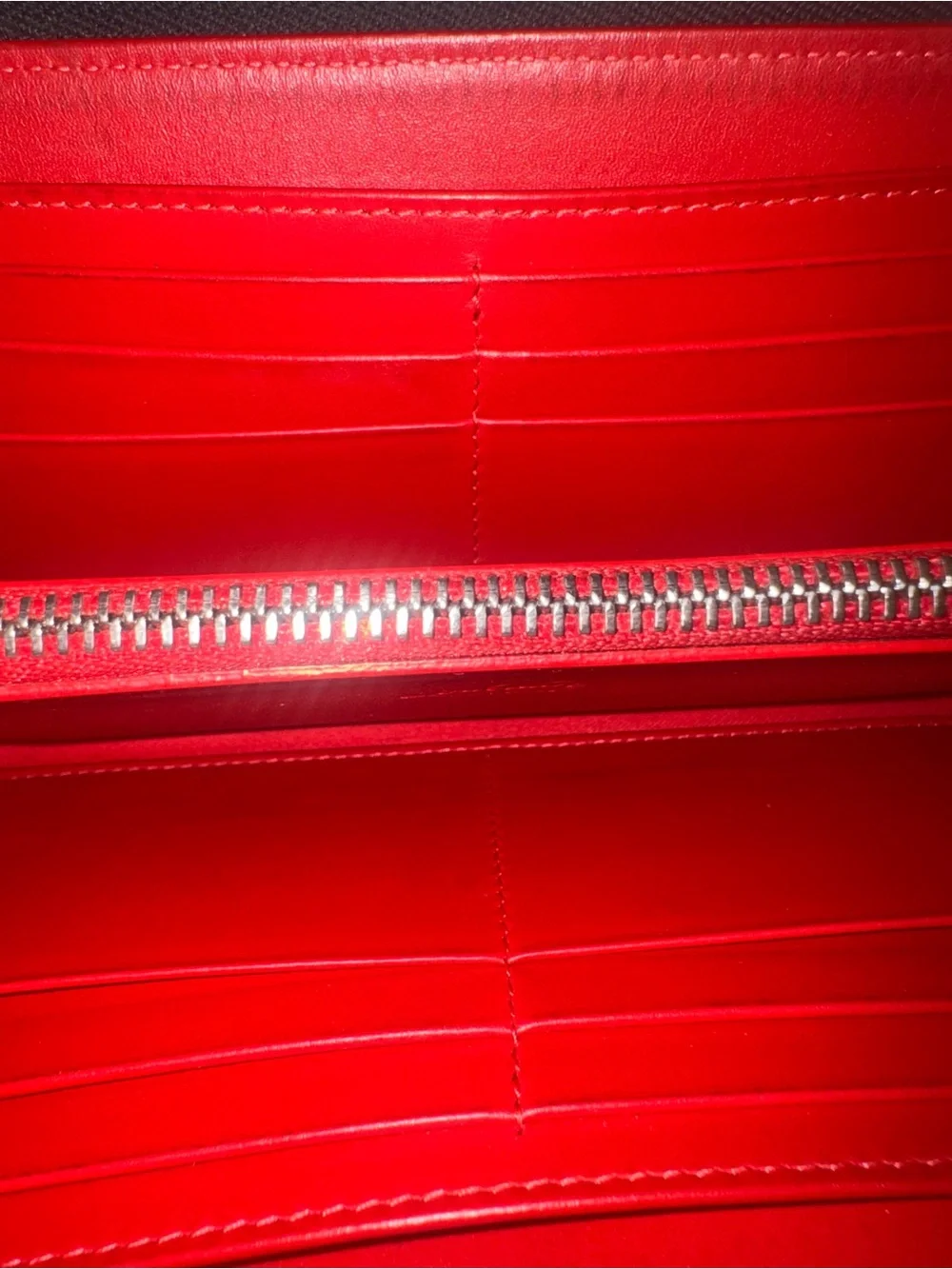 Christian Louboutin lizard print spike Zip Wallet 💎pristine💎 - Picture 4 of 8